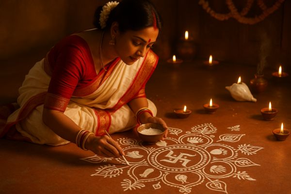 Why Do We Make Rangoli? Cultural and Spiritual Significance