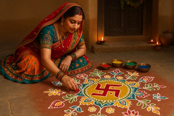 Why Do We Make Rangoli? Cultural and Spiritual Significance