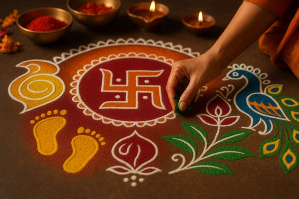 Why Do We Make Rangoli? Cultural and Spiritual Significance