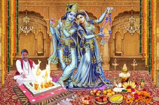 Radha Krishna Puja