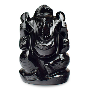 Ganesha Black Agate