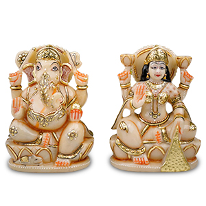 Ganesh Laxmi Idols