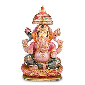 Ganesha Rose Quartz