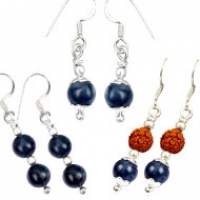 Blue Sapphire Earings