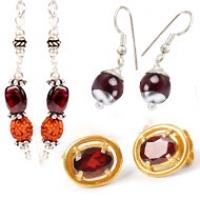 Garnet Earrings