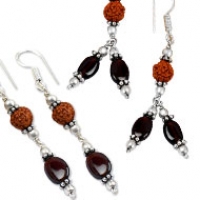 Gomed Hessonite Earrings