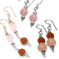 Rose Quartz Earrings