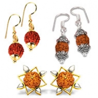 Rudraksha Earrings