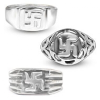 Swastik rings