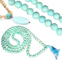 Amazonite Necklace Mala