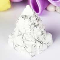 Howlite Gemstone Shree Yantra