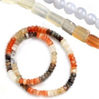 Moon Stone Necklace Mala