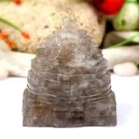 Natural Smoky Quartz Shree Yantra