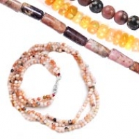 Opal Necklace Mala