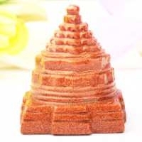 Shree Yantra in Sunstone