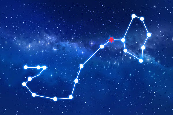 Rudraksha as per Jyestha Nakshatra (Constellation)