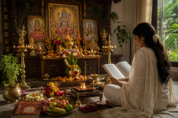 Reading or listening to sacred texts during Adhik Maas