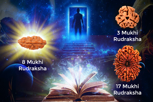 Resolves Past Karmas with Rudraksha