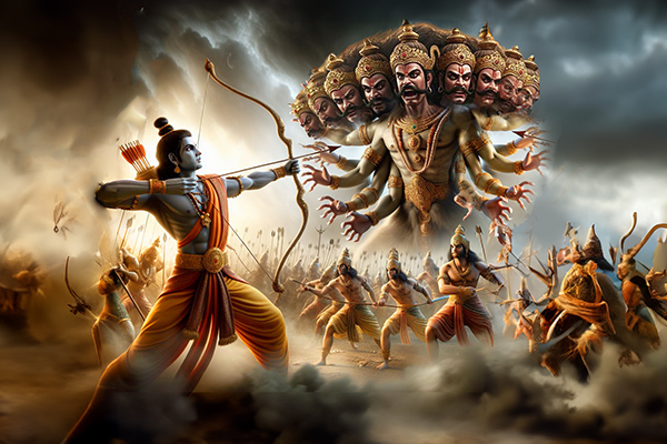 Battle of Ram and Ravan
