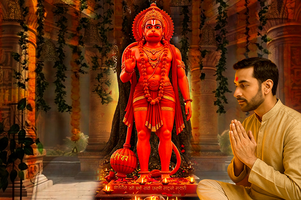 Applying Sindoor and Seeking Blessings