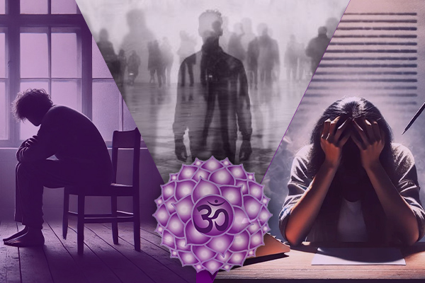 Balanced & Imbalanced Sahasrara Chakra