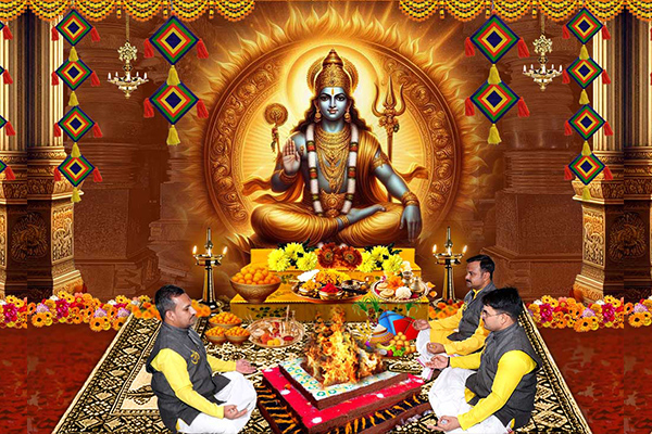 akar Sankranti Puja and Homa