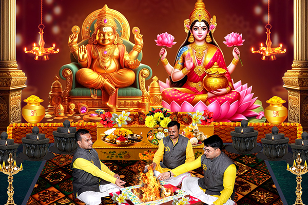 Dhanteras Puja Service from Rudra Centre