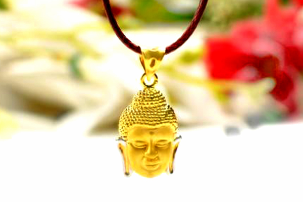 Buddha Locket in Gold