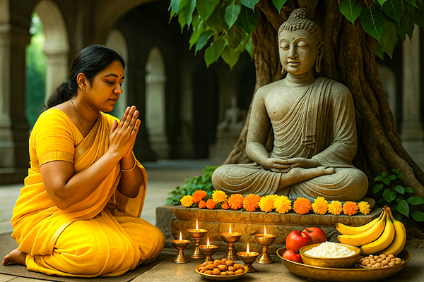 Buddha Purnima Vrat Vidhi (Fasting Procedure)