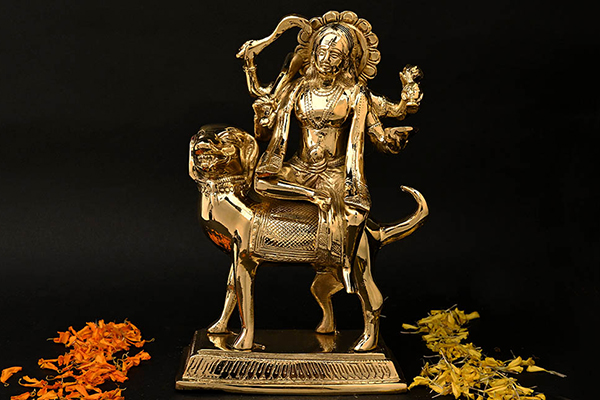 Kaal Bhairav Superfine Brass Idol