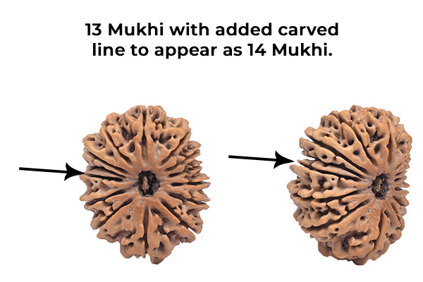 Carving Extra Mukhi Lines