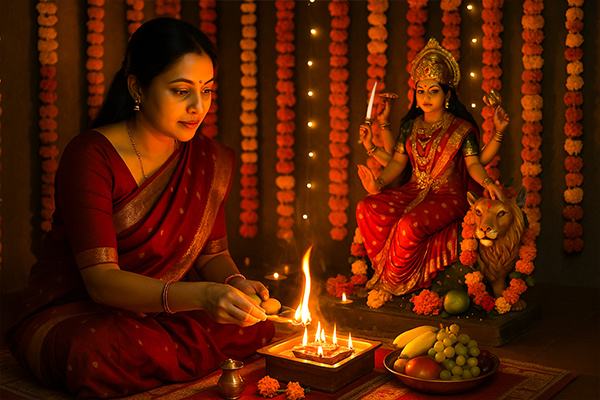 Chaitra Navratri Vrat Vidhi (Fasting Procedure)