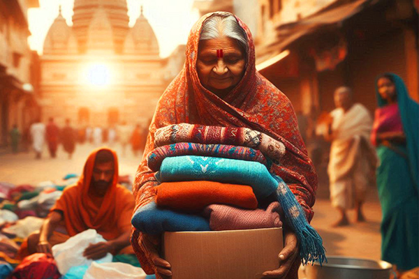 Clothes Donation (Vastra Daan) 