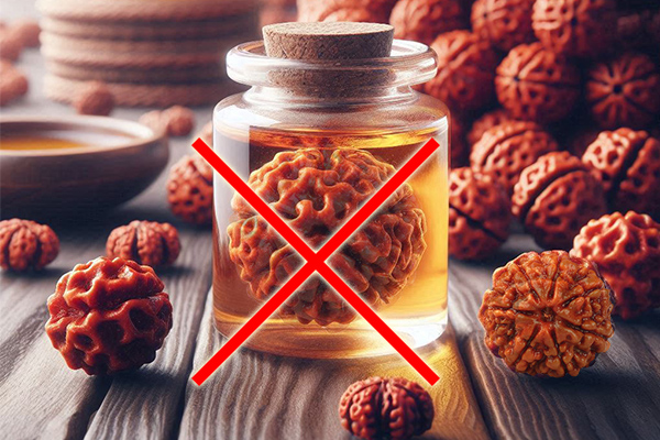 Conditioning Rudraksha