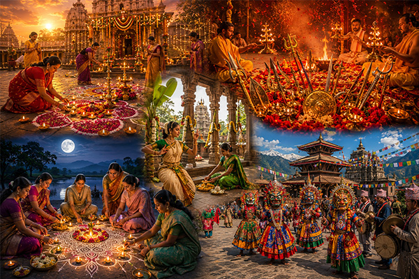 Festivals Dedicated to the Saptamatrikas