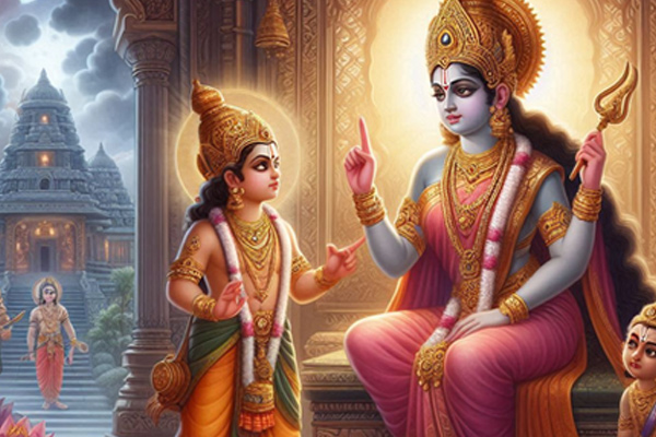 Goddess Parvati created Ganesha