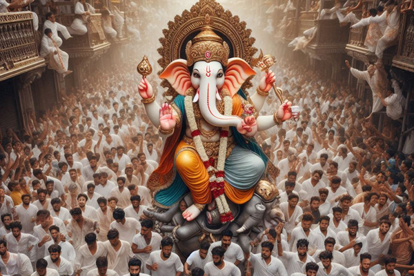 Ganesh Visarjan Story