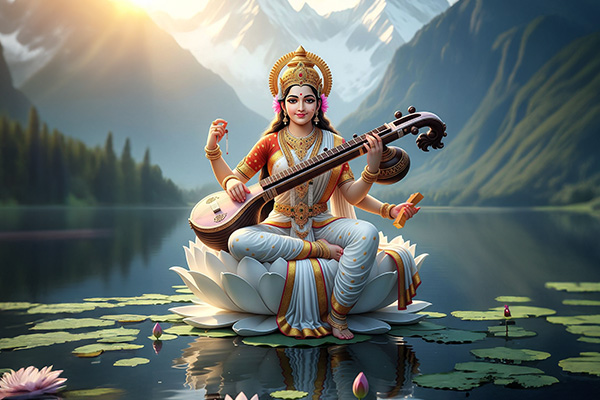 Goddess Saraswati