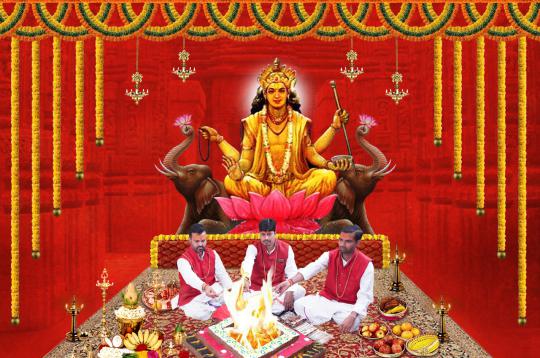 Guru (Jupiter) Grah Puja Mantra Japa and Yagna