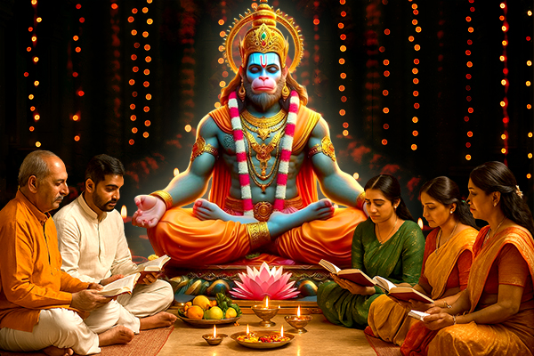 Hanuman Jayanti Vrat Katha (Traditional Fasting Story)
