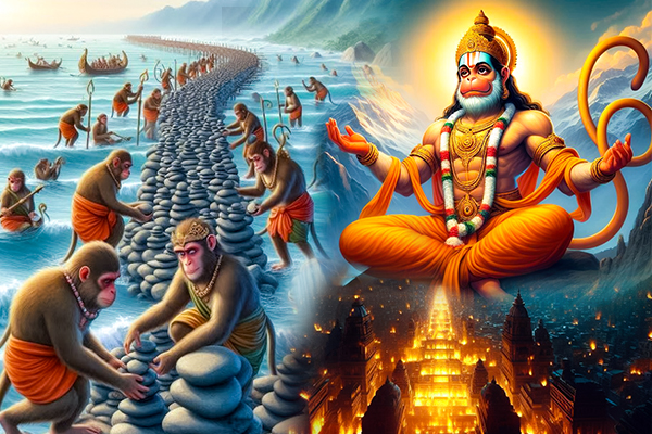 Hanuman’s Journey to Lanka