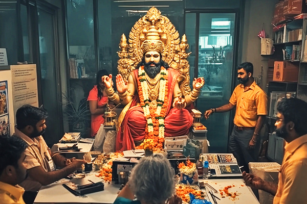 How to do Vishwakarma Puja at Workplace