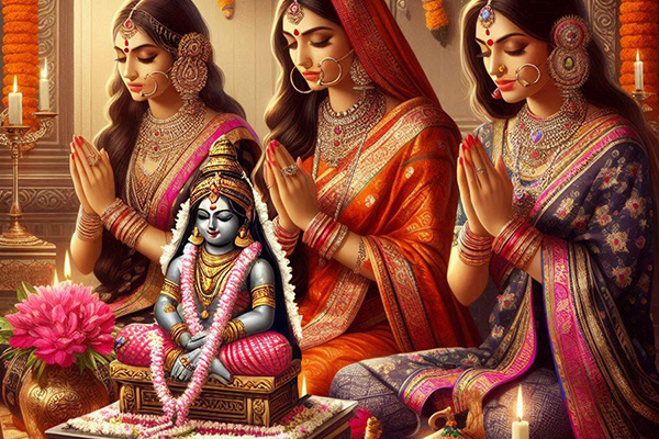 Kajari Teej Puja Vidhi