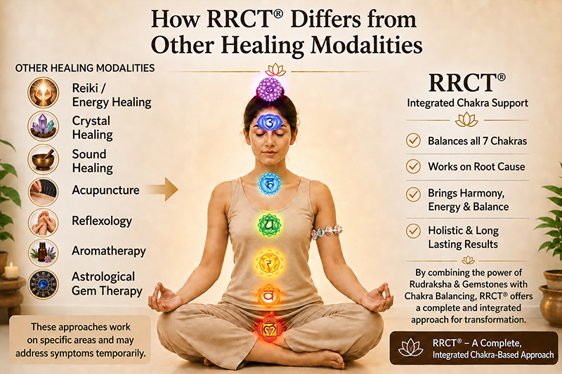 How RRCT® Differs from Other Healing Modalities