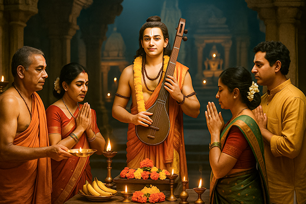 How to celebrate Narada Jayanti