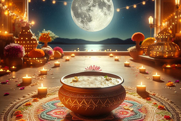 Kheer Prasad Under the Moonlight