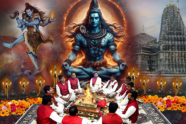 Laghu Rudra Puja at Trimbakeshwar Temple