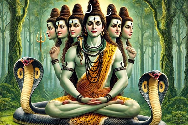 There are many legends associated to Lord Shiva and Vasuki