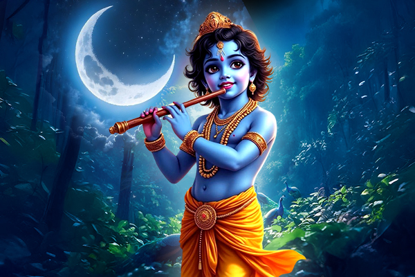 Moon (Chandra Graha) - Krishna Avatar 