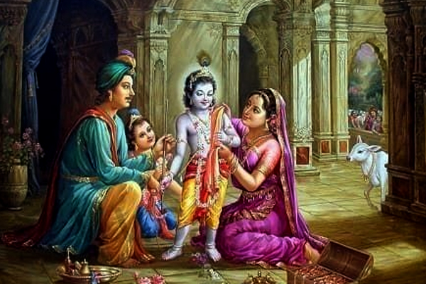Mother Yashoda tenderly conveyed to Krishna